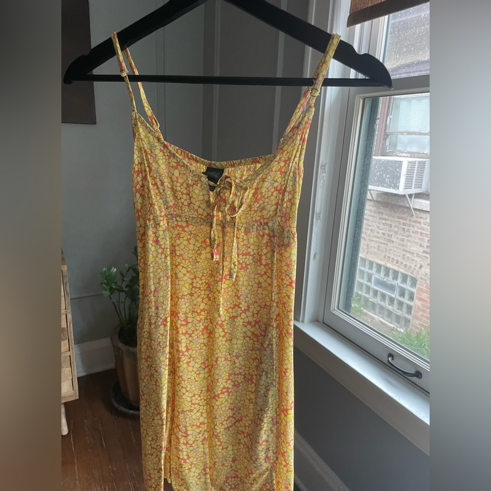 small floral mini dress